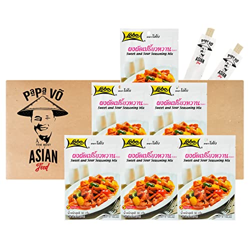 6x Lobo Würzmischung für süß-saure Sauce 30g (Papa Vo ®) von Papa Vo