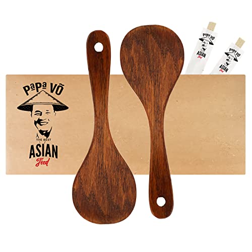 Tian Hu Shan Löffel aus Holz 2er Set (Papa Vo«) von Papa Vo