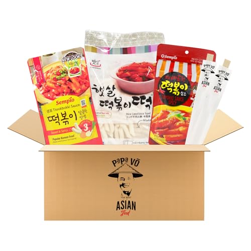 Tteokbokki Rice Cake Box mit Sauce (Papa Vo®) von Papa Vo