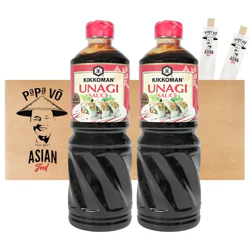 Unagi Sushi Sauce (2x975ml) + 2 Papa Vo Stäbchen von Papa Vo