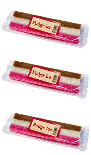 Fudge Ice Kombinationsriegel, Fudge und Kokosnuss, 3 Stück von Paranoid Fish