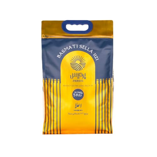 Pardis Reis Premium Basmatireis - 5kg wiederverschließbar - aus Indien - pures Aroma von Pardis