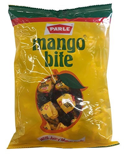 Parle Mango Bite Candy, 271,66 g/289 g Beutel (Artikelgewicht kann variieren) von Parle