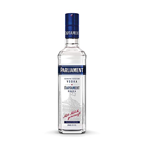 PARLIAMENT Vodka (1 x 700 ml),russischer Vodka aus Moskau mit Rezeptur aus der Zarenzeit, reiner Vodka dank einzigartiger Milchreinigung,Premium-Vodka mit mildem Geschmack, 38 % Alk ,700 ml (1er Pack) von Parliament