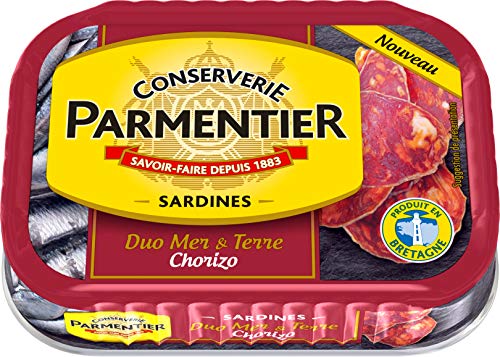 Parmentier Sea & Land Duo - Chorizo ​​Sardinen 135g./ ATG 95g. von Parmentier