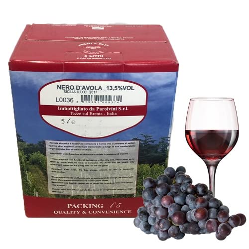 Nero d' Avola Sicilia DOC 5l Bag in Box 13% | Parol Vini von VWPEYY