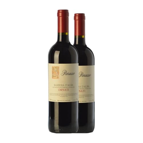 Parusso Ornati Barbera Barbera d'Alba 75 cl Rotwein (Karton mit 2 Flaschen von 75 cl) von Parusso