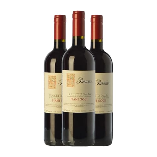 Parusso Piani Noce Dolcetto Dolcetto d'Alba 75 cl Rotwein (Karton mit 3 Flaschen von 75 cl) von Parusso