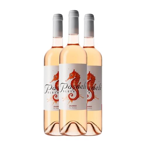 Paşaeli Çalkarasi Blush 75 cl Rosé-Wein (Karton mit 3 Flaschen von 75 cl) von Paşaeli Family Turkish Wine Estate