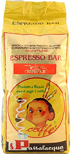 KAFFEE PASSALACQUA CREMADOR - ESPRESSO BAR - PACK 1Kg KAFFEEBOHNEN von Passalacqua