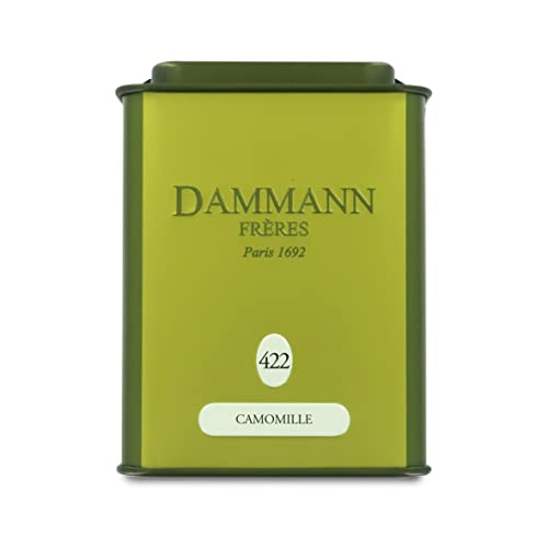 Dammann Chamomile 422 - Kamillentee, duftend mit Aufgusspflanzen, 35 Gramm, Dammann Frères von Passerini Pasticceria a Milano dal 1919