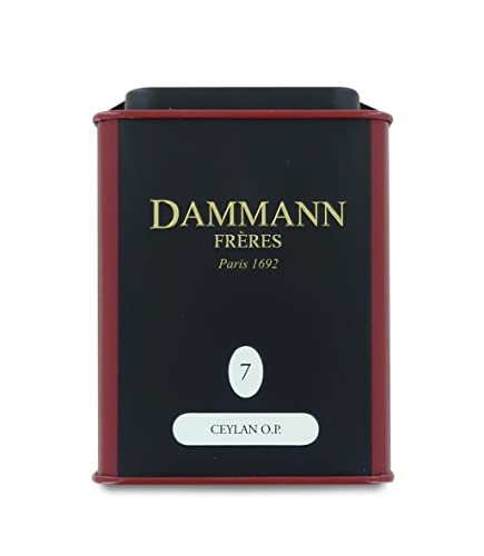 Dammann Ceylan O.P. 7, Schwarzer Tee aus Sri Lanka, 100 Gramm, Dammann Frères von Passerini