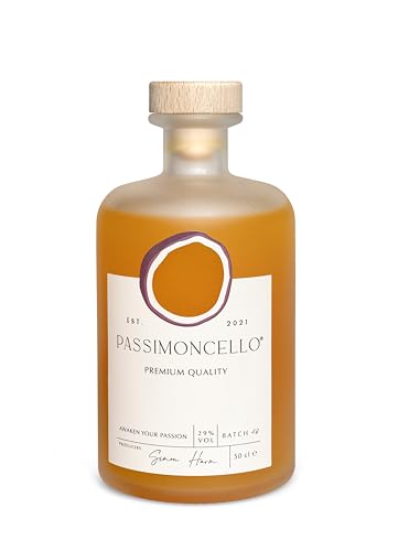 Passimoncello | Premium Passionsfrucht Likör | 500ml | 29% | fruchtig/süss | ob PornStar Martini oder Spritz der exotische Party Schnaps aus den Niederlanden von Passimoncello