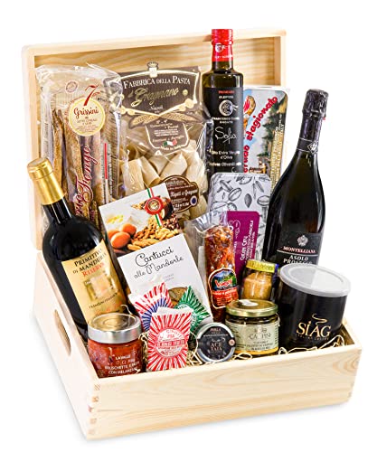 Passione Italia Delicatessen Schatz Truhe Gourmet Geschenk Set von Passione Italia