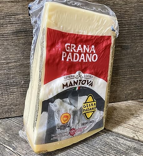 Passione Italia Preisgekrönter Grana Padano DOP mind. 16 Monate gereift 1,1kg am Stück italienischer Hartkäse von Passione Italia