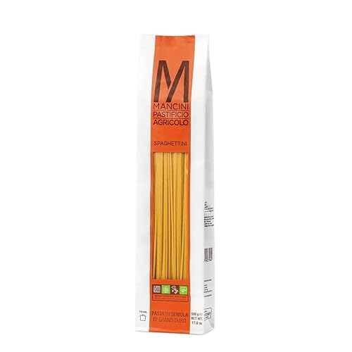 Pasta Mancini Spaghettini, Hartweizennudeln von マンチーニ