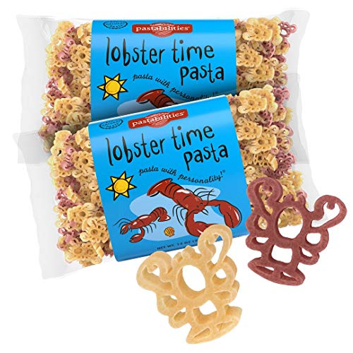 Pastabilities Hummer-Nudeln, lustige geformte Nudeln für Kinder und Geschenke, gentechnikfreie natürliche Weizenpasta, 400 ml (2 Stück) von Pastabilities