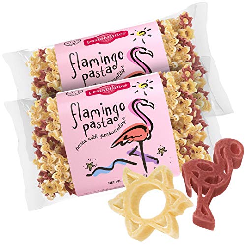 The Pasta Shoppe Pastabilities Flamingo-Nudeln, 400 ml, 2 Stück von Pastabilities