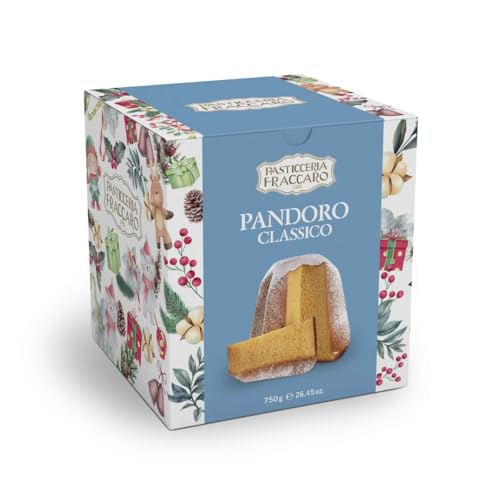 Fraccaro Spumadoro - Pandoro Classico - 1 x 750 g italienischer Weihnachtskuchen von Pasticceria Fraccaro 1932