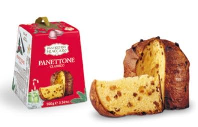 Fraccaro Spumadoro Weihnachtskuchen mini Panettone Classico - 12 x 100g - ideal zum Verschenken als Ergänzung im Präsentkorb, Präsentkarton von Pasticceria Fraccaro 1932