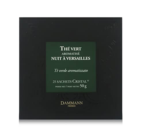 Pasticceria Passerini dal 1919 Dammann Nuit à Versailles – Grüner Tee, aromatisiert, 25 Beutel Cristal – Dammann Frères von Passerini