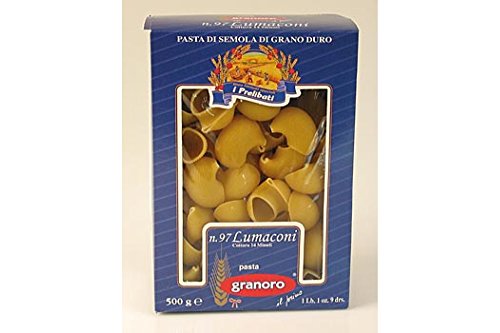 Granoro Lumaconi, zum Füllen, No.97, 6 kg, 12 x 500g von Pastificio Attilio Mastromauro Granoro srl