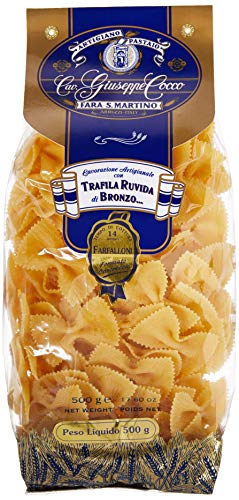 Pasta Cocco - Farfalloni - n°57 - 500 Gramm - Cavalier Giuseppe Cocco - Hersteller von italienischen Nudeln von Giusepe Cocco