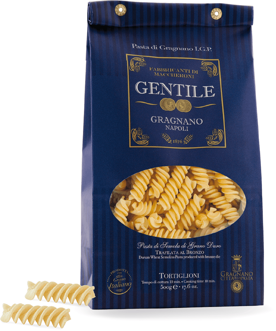 Gentile Tortiglioni Pasta di Gragnano IGP 500 g von Pastificio Gentile