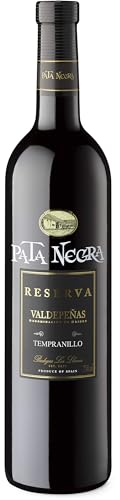 Bodegas Los Llanos Pata Negra Valdepeñas Reserva D.O Tempranillo Trocken (6 x 0.75 l) von Pata Negra