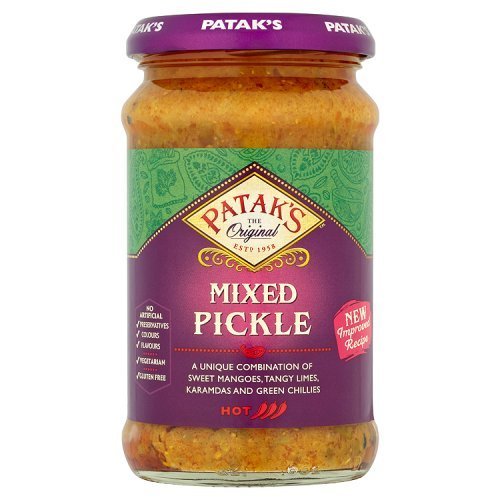 (4er BUNDLE)| Pataks - Mixed Pickle -283g von Patak's