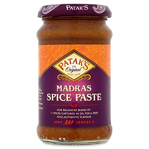 Patak der Madras Gewürzpaste 283g von Patak's