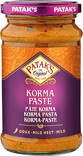 Patak's Currypaste, Korma, 3er Pack (3 x 290 g) von Patak's