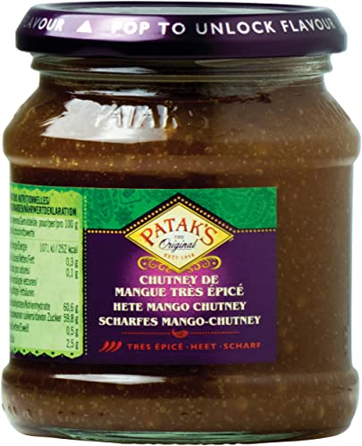 Patak`s Mango Chutney, scharf, 340 g von Patak's