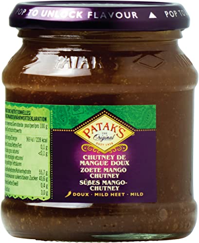 Patak's Mango Chutney, süß, 340 g von Patak's