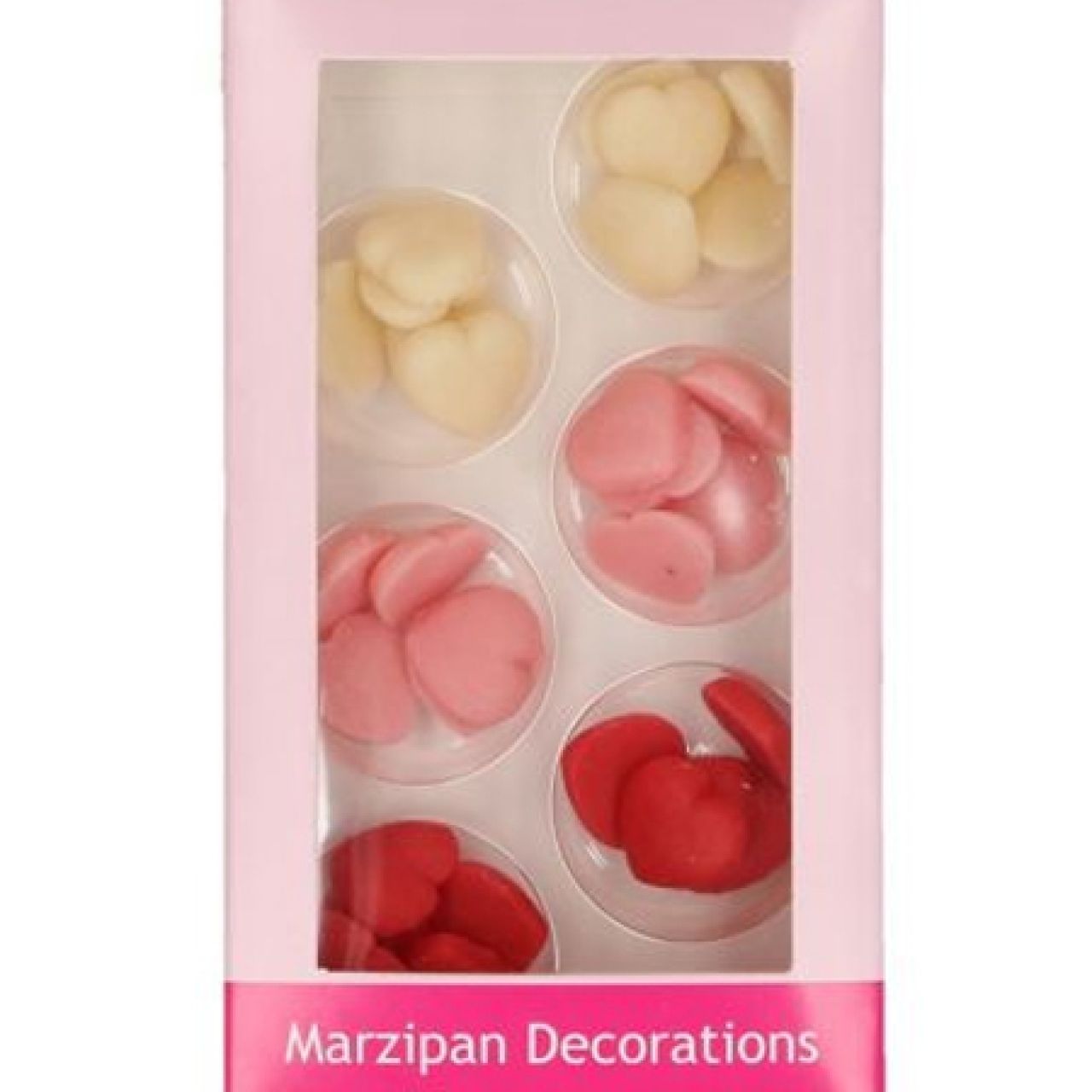 30 Marzipan Herzen, ca. 1,5 cm, FunCakes von Pati-Versand