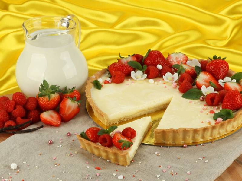 Backset Panna-Cotta-Tarte von Pati-Versand