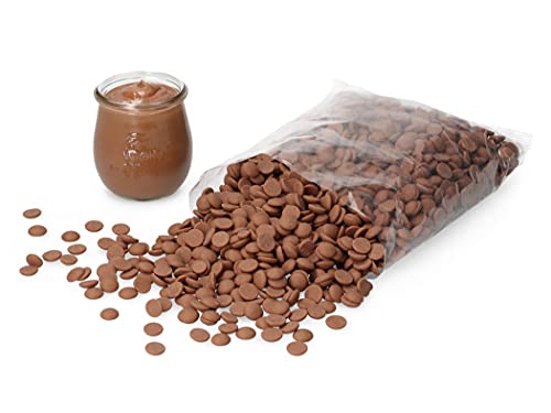 Callebaut Callets Vollmilch 2,5kg | Kuvertüre für Pralinen, Desserts und Torten von Pati-Versand