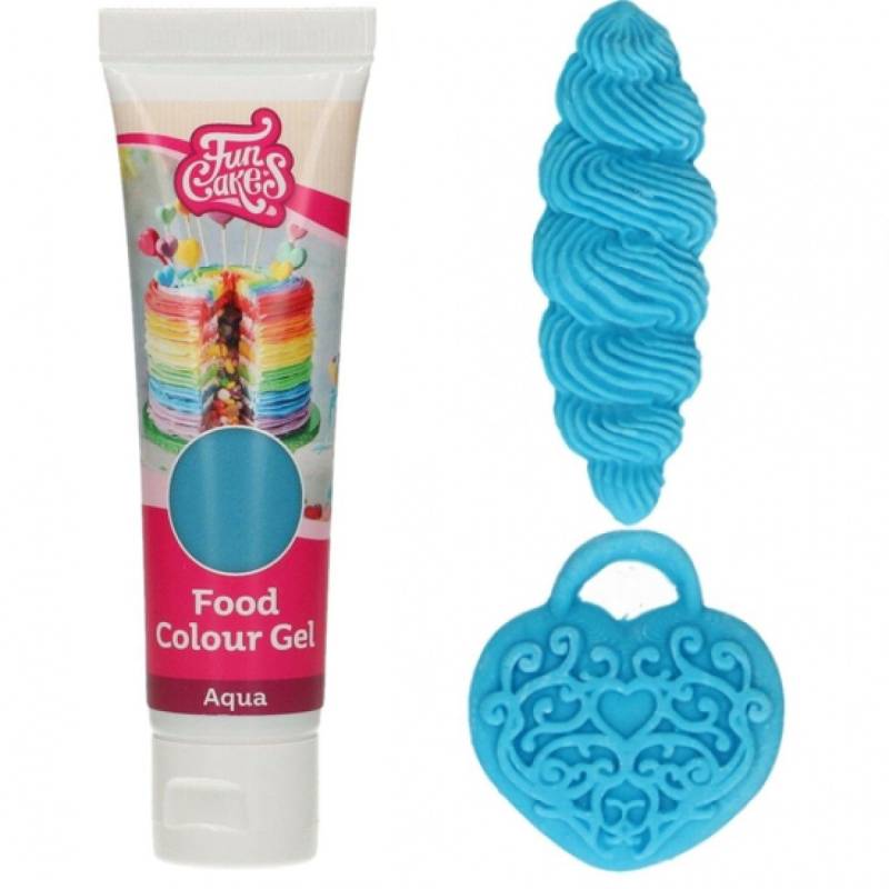 Gelfarbe Aqua, 30 g, FunCakes von Pati-Versand