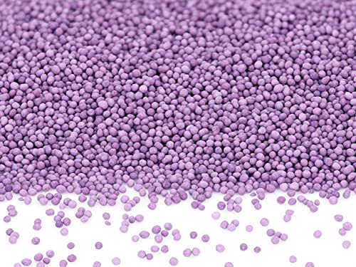 Mini-Perlen violett 90g Zuckerperlen Zuckerdekor, Streudekor von Pati-Versand