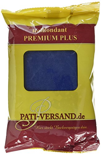 Rollfondant PREMIUM PLUS indigoblau 250g von Pati-Versand