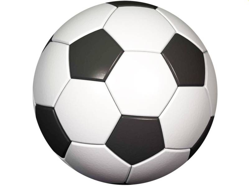 Tortenaufleger Fußball rund 20cm von Pati-Versand