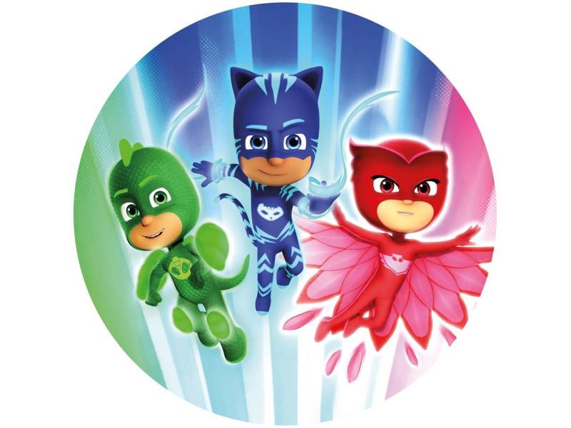 Tortenaufleger PJ Masks 2, rund 20cm von Pati-Versand