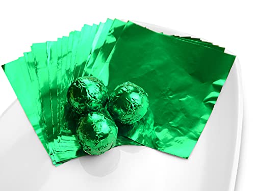 Wickelfolie grün 50 Blatt von Pati-Versand