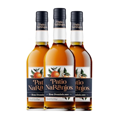 Rum Patio Naranjos. Añejo 70 cl (Karton mit 3 Flaschen von 70 cl) von Patio Naranjos