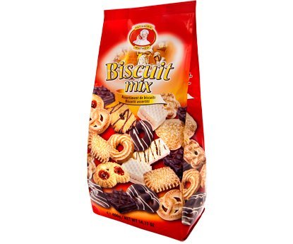 Knuspriger "Biscuit mix" von Pâtisserie Mathéo im 400g Beutel von Feiny Biscuits