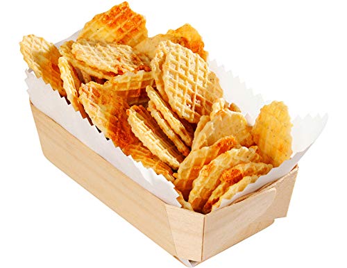 Barsnack Trésors - Gaufrettes, franz. Mini-Waffeln mit Comte Käse & Pfeffer, 60g von Patisserie des Flandres