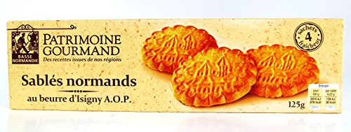 Patrimoine Gourmand, Kekse, Sables Normands mit Butter 125g von Patrimoine Gourmand