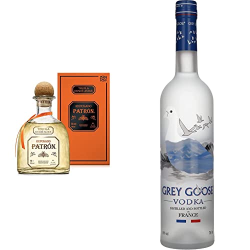 Patrón Reposado Tequila, 700ml & Grey Goose Vodka, 0.7l von Patron