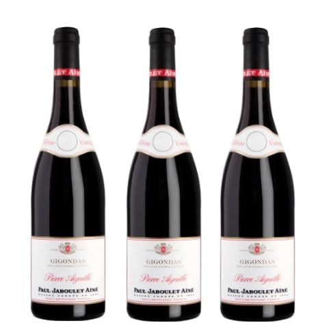 3x 0,75l -2019er - Paul Jaboulet Aîné - Pierre Aiguille - Gigondas A.O.P. - Rhône - Frankreich - Rotwein trocken von Paul Jaboulet