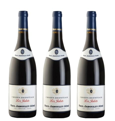 3x 0,75l -2022er - Paul Jaboulet Aîné - Les Jalets - Crozes-Hermitage A.O.P. - Rhône - Frankreich - Rotwein trocken von Paul Jaboulet